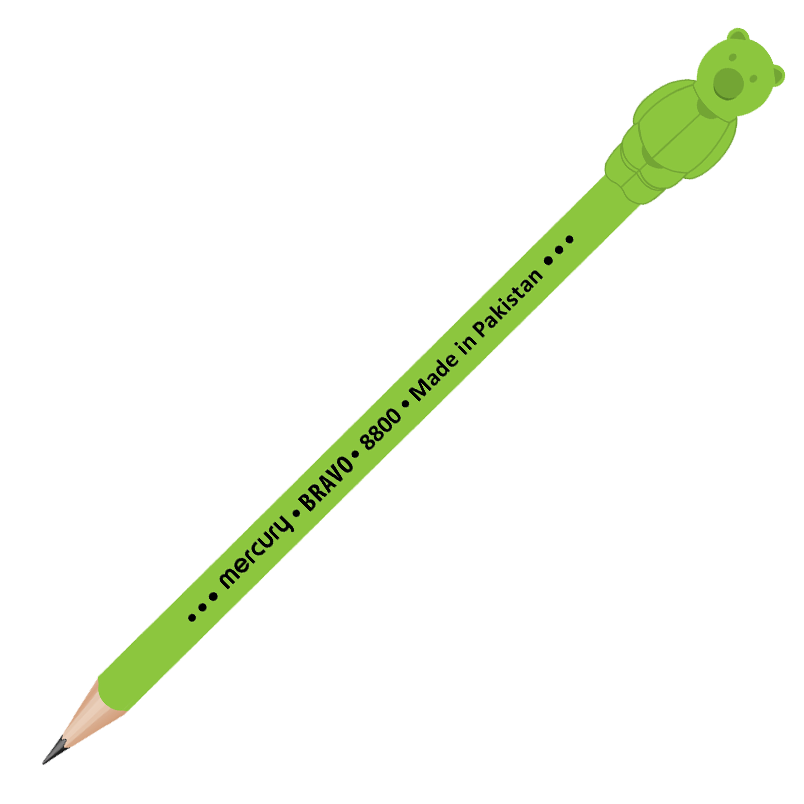 Mercury Bravo Bear Pencil (Pack of 12)