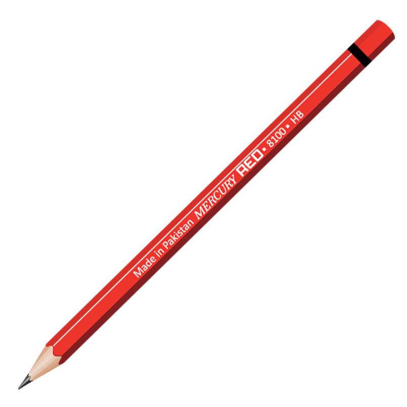 Mercury Red Pencil 8100 (Pack of 12)