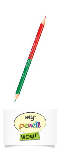 Dollar My Pencil Wow! Dual End Color Pencils (24 Colors Assorted, 12-Pack)