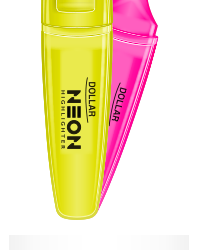 Dollar Neon Highlighter