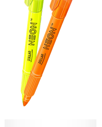 Dollar Neon Highlighter (Round Tip)