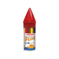 Goldfish Color Pencils in Hex Jar (Pack of 12) (Half Size)