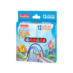 Goldfish Jumbo Wax Crayon (Pack of 12)