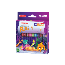 Goldfish Crayon 9mm (Pack of 12)