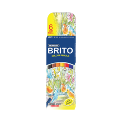 Mercury BRITO 6 Colors Half Cardboard Box Pack