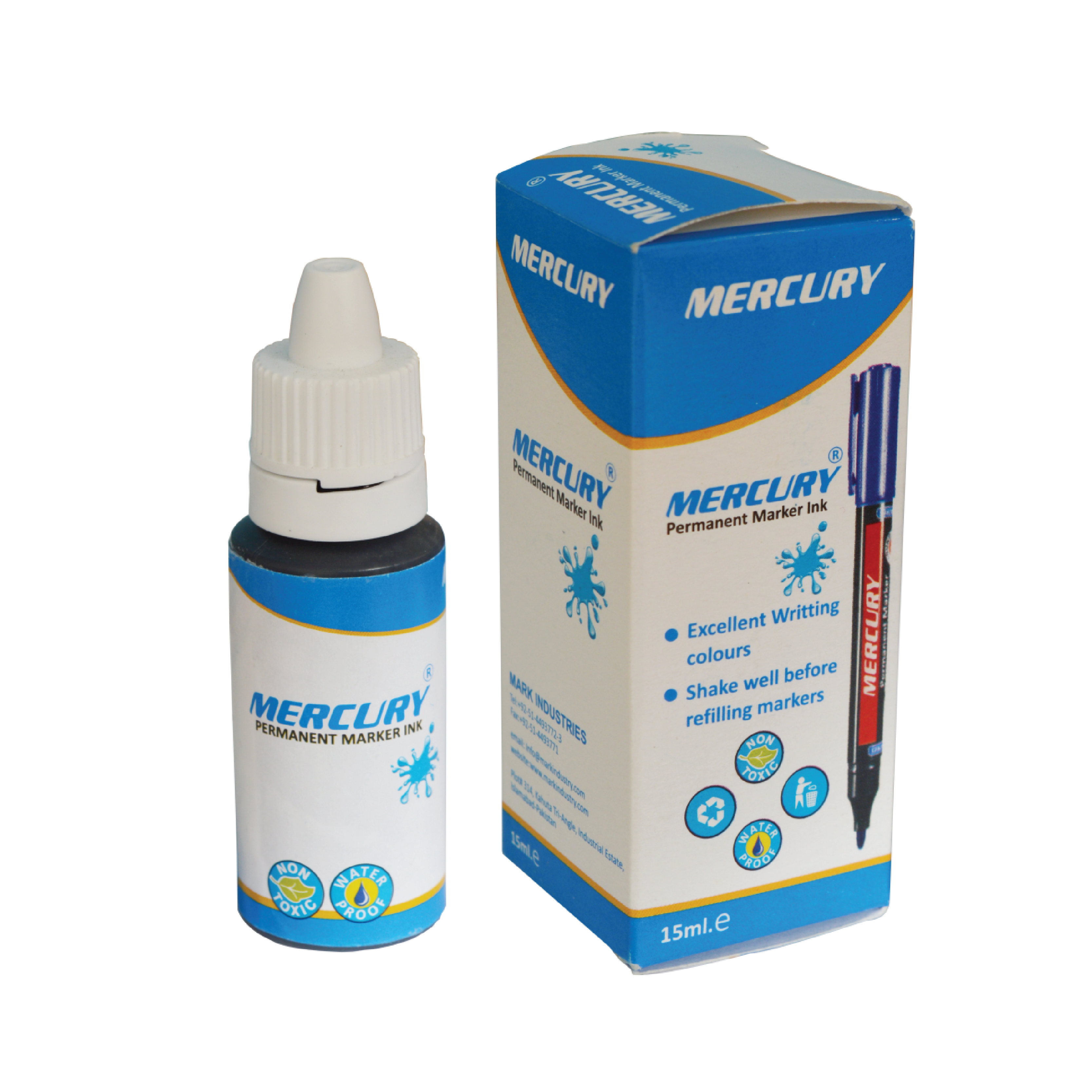 Mercury Permanent Marker Ink