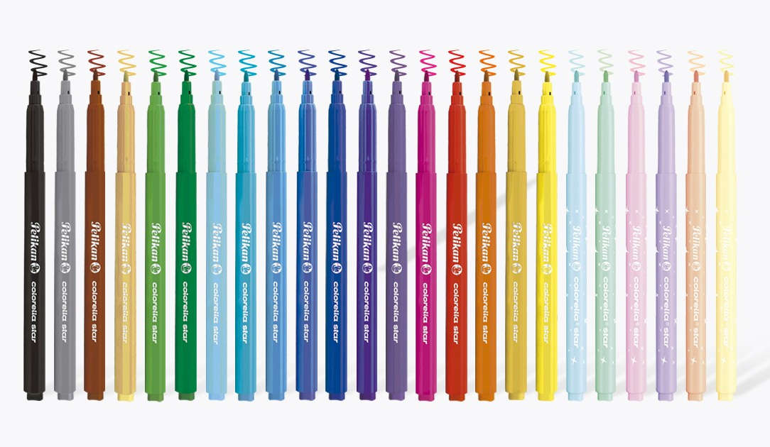 Pelikan Colorella Star Triangular C 303 Fiber Tip Pen