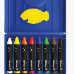 Pelican Crayons Plastic Pack of 8