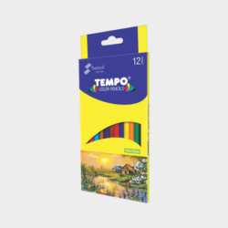 Tempo Color pencils Full size (Pack of 12)