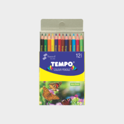Tempo Pencil Color Half Size (Pack of 12)