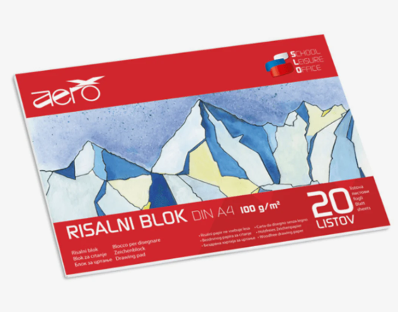 Aero Drawing Pads 100 Gsm