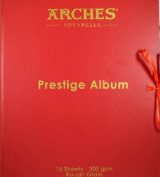 Arches Aquarelle Prestige Album Watercolor Paper Sheets
