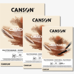 Canson Graduate Mixed Media Pad Yellow Ochre