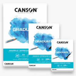 Canson Graduate Watercolour Pad 250 gsm