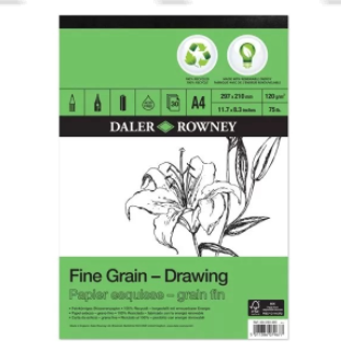 Daler Rowney Fine Grain Drawing Pad - Image 2