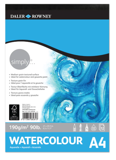 Daler Rowney Simply Watercolor Pad - Image 2