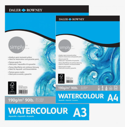 Daler Rowney Simply Watercolor Pad