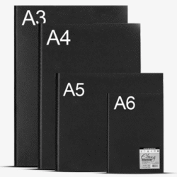 Daler Rowney Ebony Hard Back Sketch Book