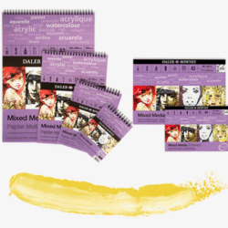 Daler Rowney Mixed Media Paper Drawing Pads