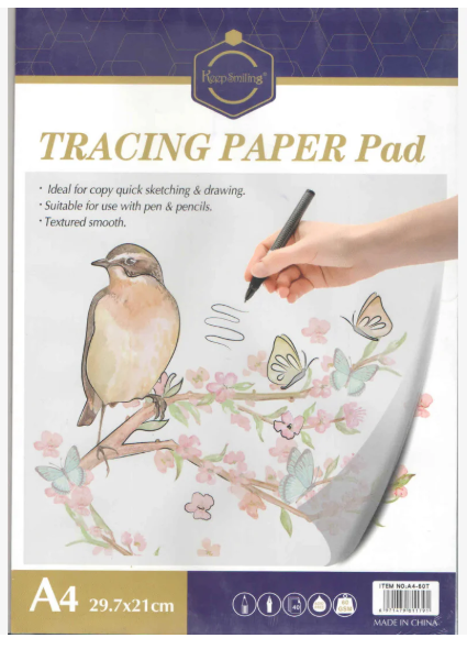 Keep Smiling Tracing Paper Pad