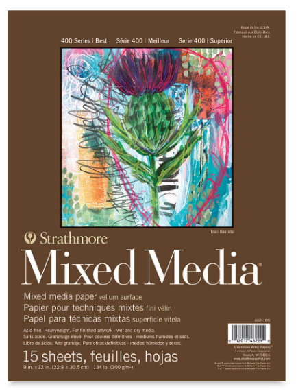 Strathmore 400 Series Mixed Media Pad 300 gsm - Image 3