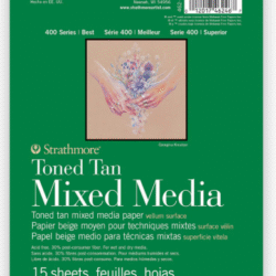 Strathmore 400 Series Toned Tan Mixed Media Pad 300gsm