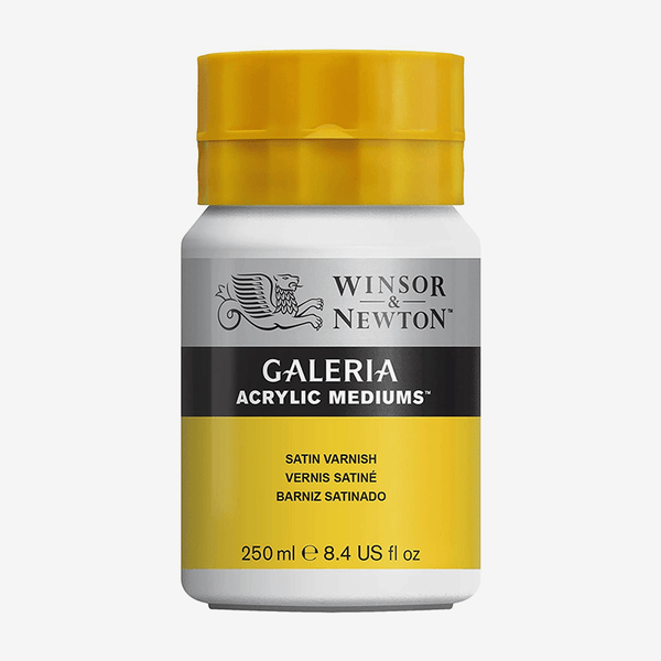 Winsor & Newton Galleria Acrylic Mediums Satin Varnish 250ml